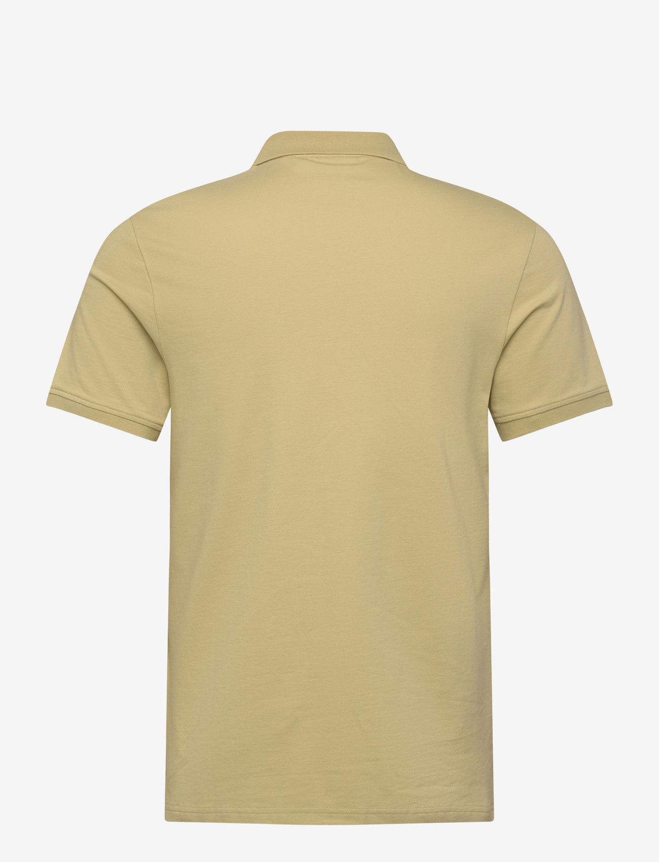 Lyle & Scott - Plain Polo Shirt - kortærmede poloer - y119 herb green - 2