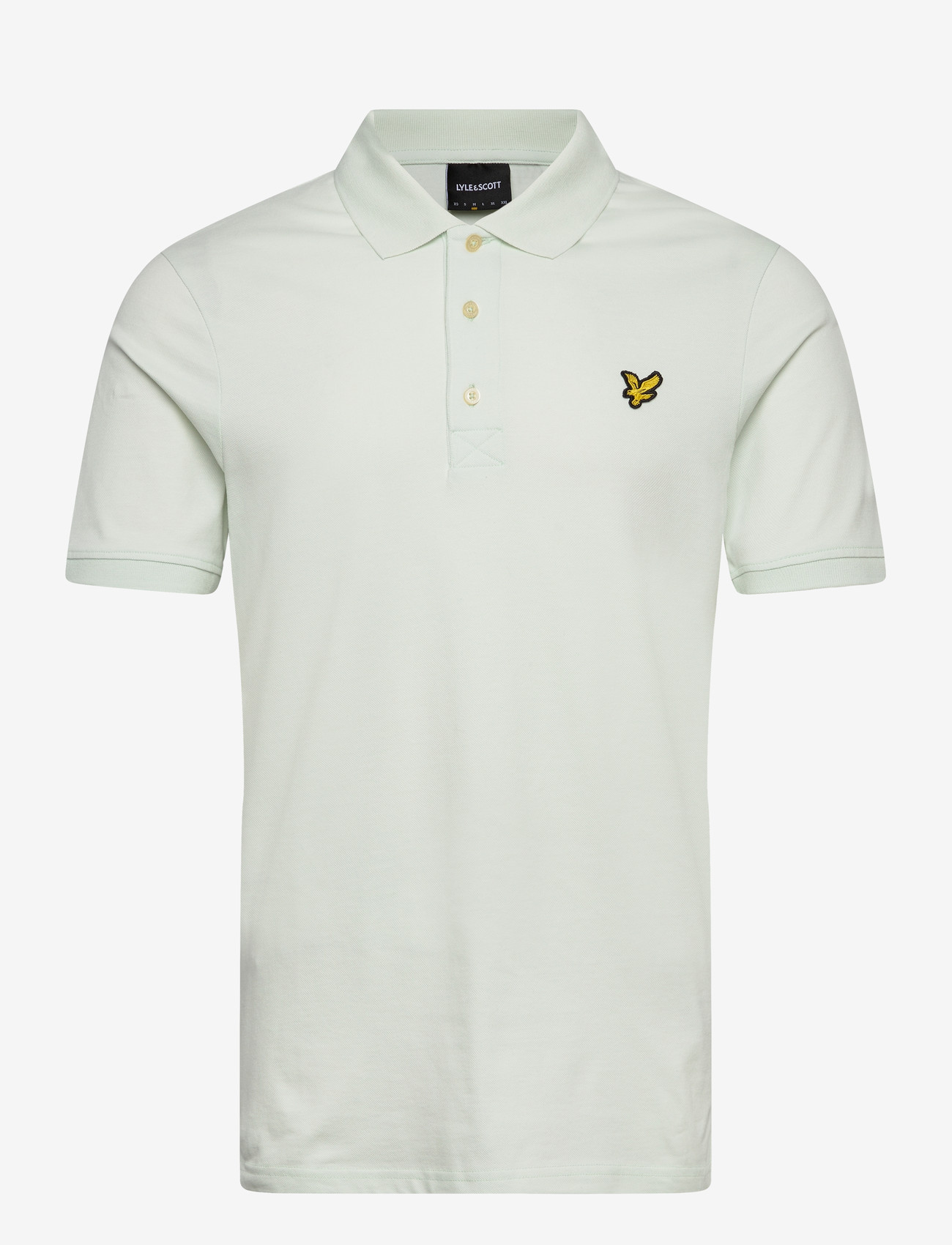 Lyle & Scott - Plain Polo Shirt - lühikeste varrukatega polod - y124 blue ice - 1