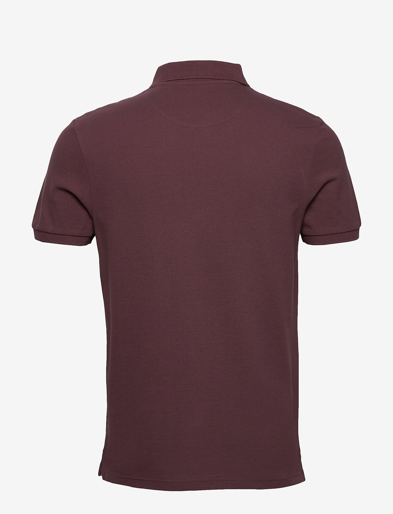 Lyle & Scott - Plain Polo Shirt - berry - 1