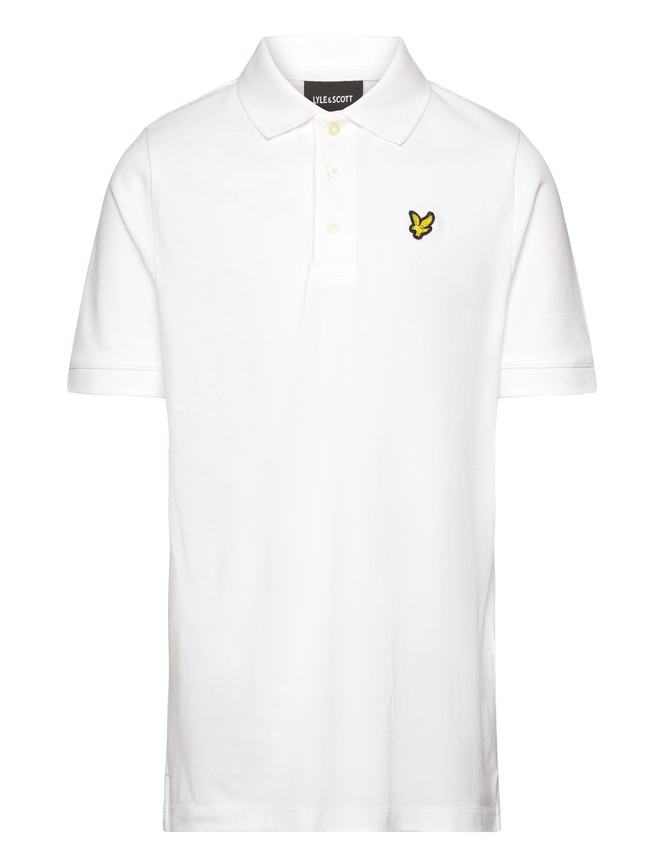 Lyle & Scott Plain Polo Shirt - Overdele - 626 WHITE / white