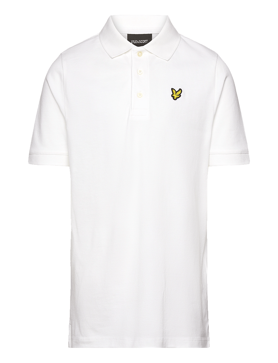 Lyle & Scott - Plain Polo Shirt - kurzärmelig - 626 white - 1