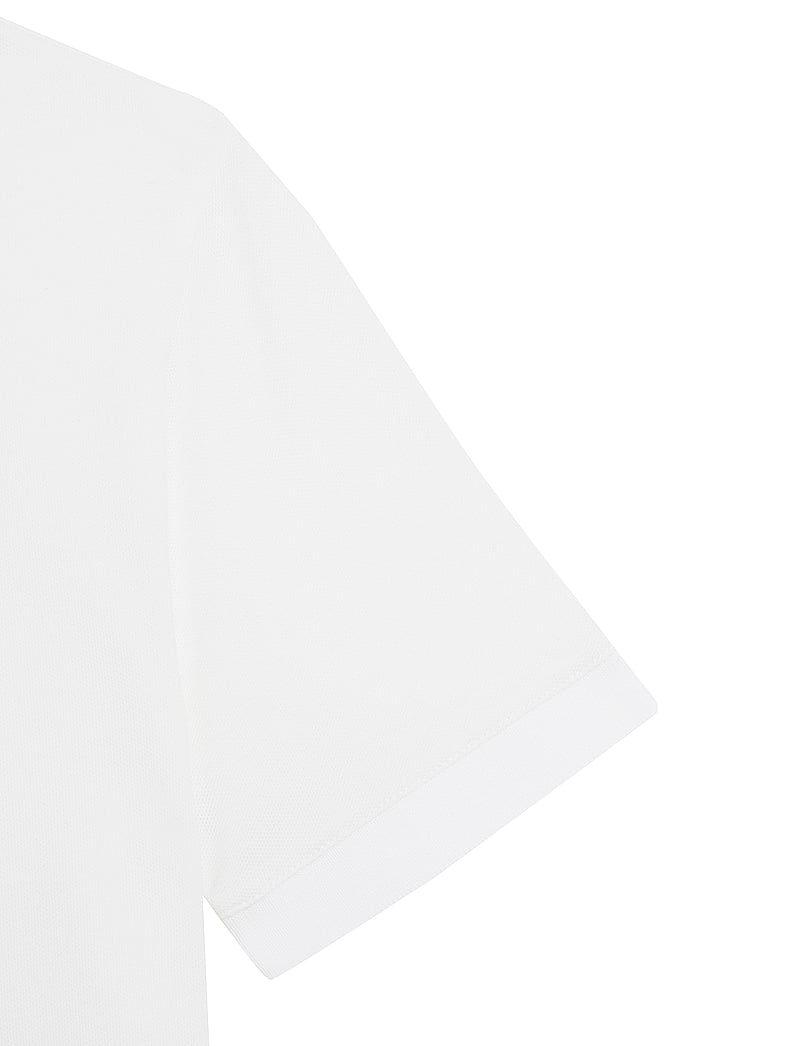 Lyle & Scott - Plain Polo Shirt - kortärmade pikéer - 626 white - 4