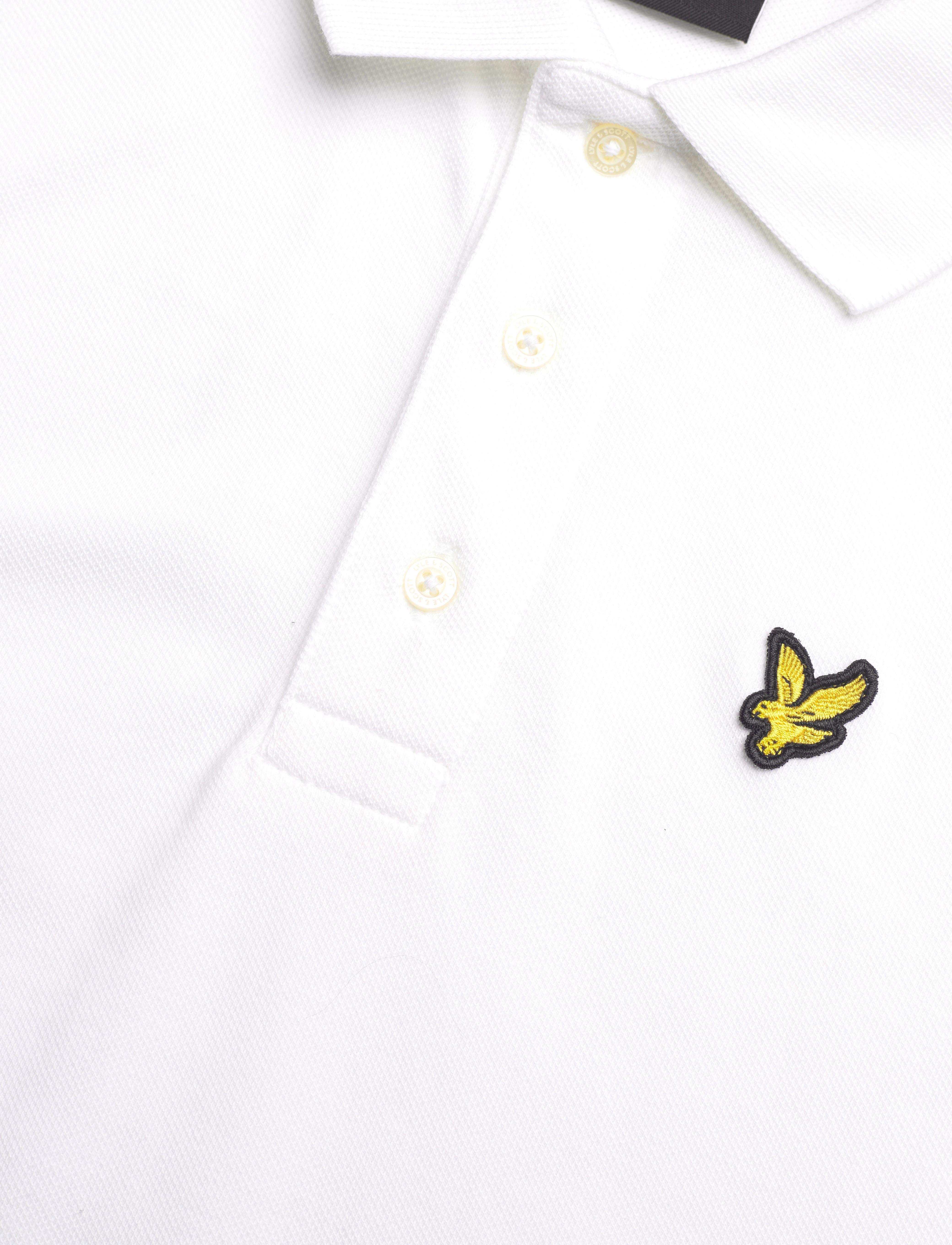 Lyle & Scott - Plain Polo Shirt - polo krekli ar īsām piedurknēm - 626 white - 5
