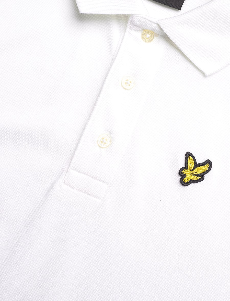 Lyle & Scott - Plain Polo Shirt - kurzärmelig - 626 white - 5