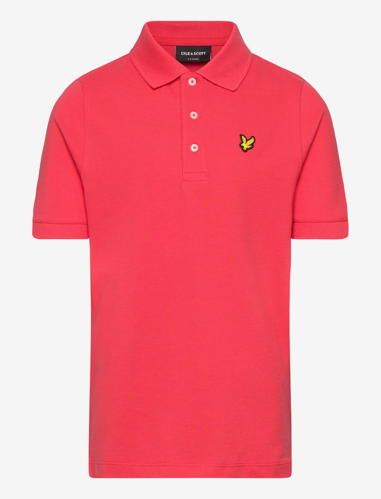 Lyle & Scott - Plain Polo Shirt - radical coral - 0