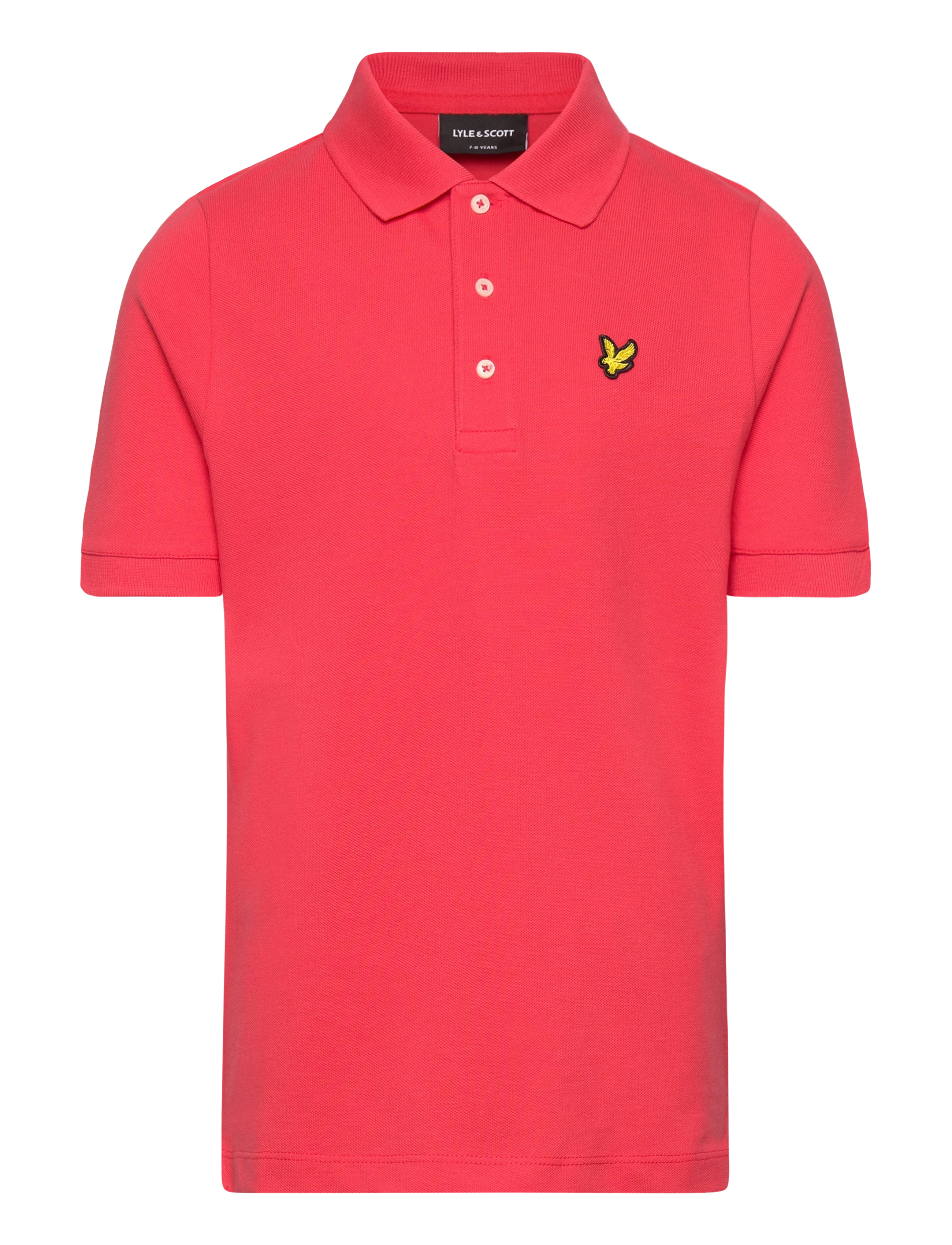 Plain Polo Shirt - RADICAL CORAL