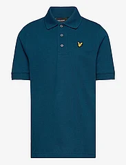 Lyle & Scott - Plain Polo Shirt - polo shirts - w992 apres navy - 0
