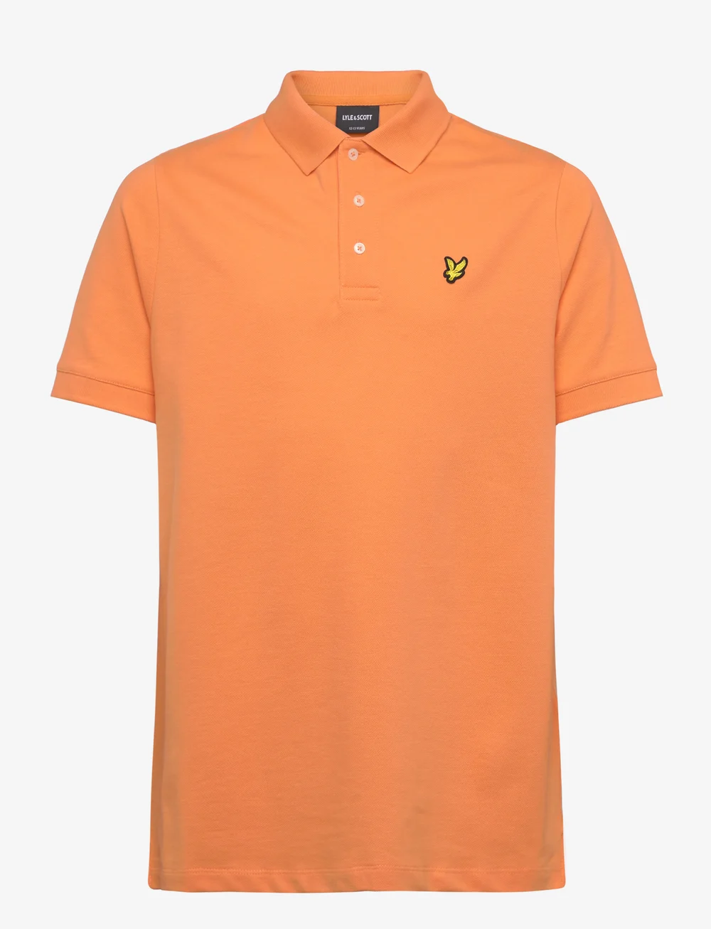 Lyle & Scott - Plain Polo Shirt - kurzärmelig - x573 kinetic orange - 0