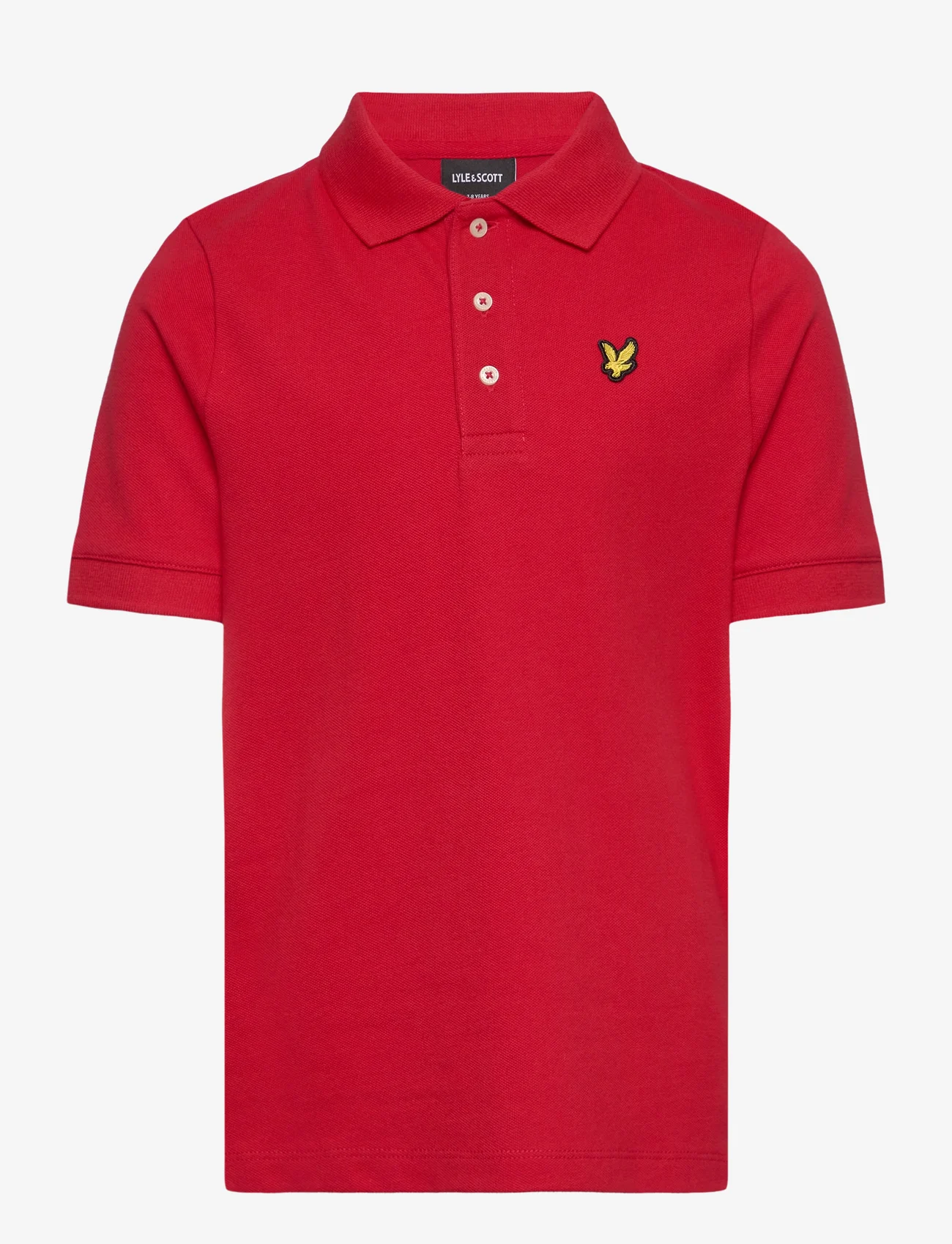 Lyle & Scott - Plain Polo Shirt - korte mouwen - z799 gala red - 0