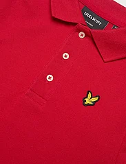 Lyle & Scott - Plain Polo Shirt - korte mouwen - z799 gala red - 2