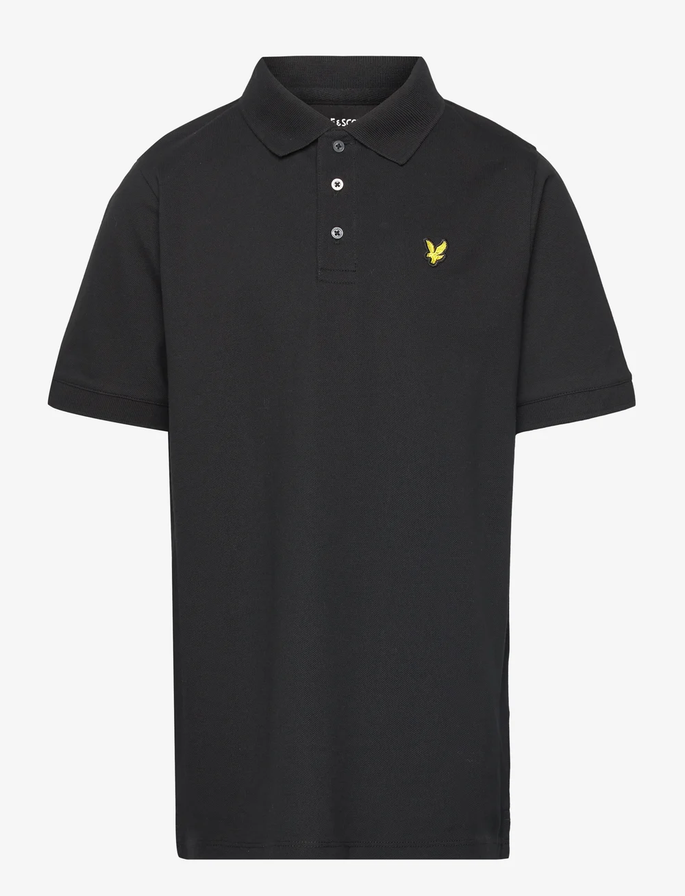Lyle & Scott - Plain Polo Shirt - kurzärmelig - z865 jet black - 1