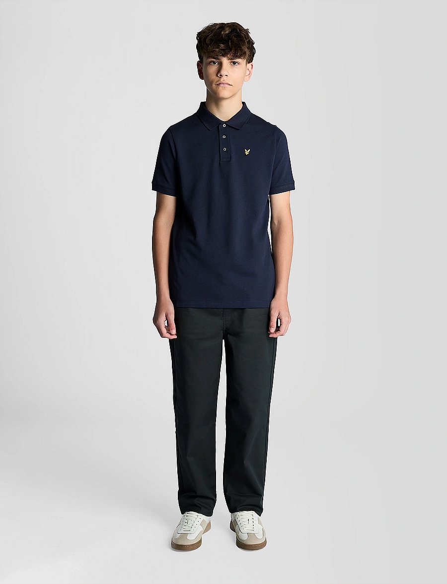 Lyle & Scott - Plain Polo Shirt - kurzärmelig - z99 navy - 3