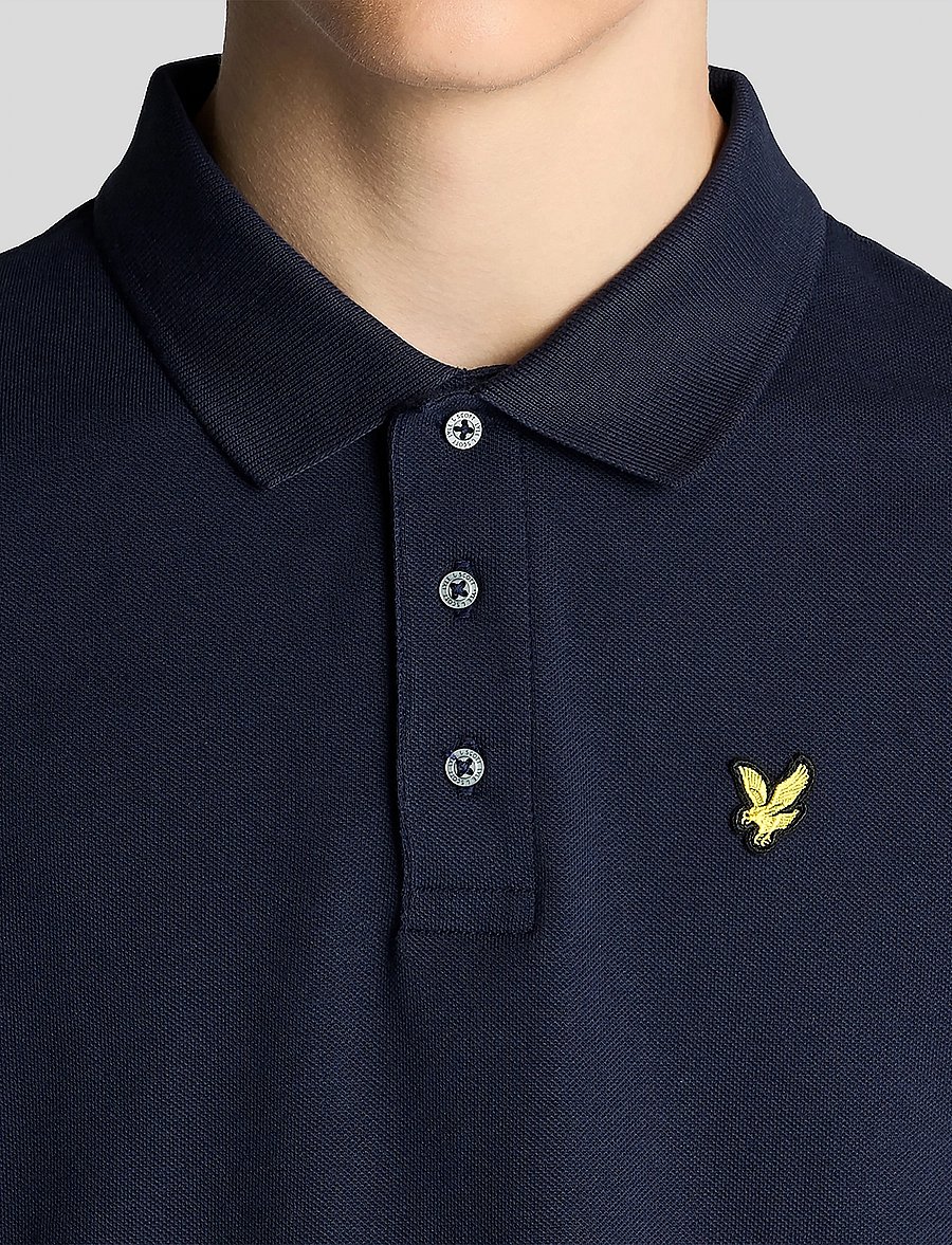 Lyle & Scott - Plain Polo Shirt - kurzärmelig - z99 navy - 5