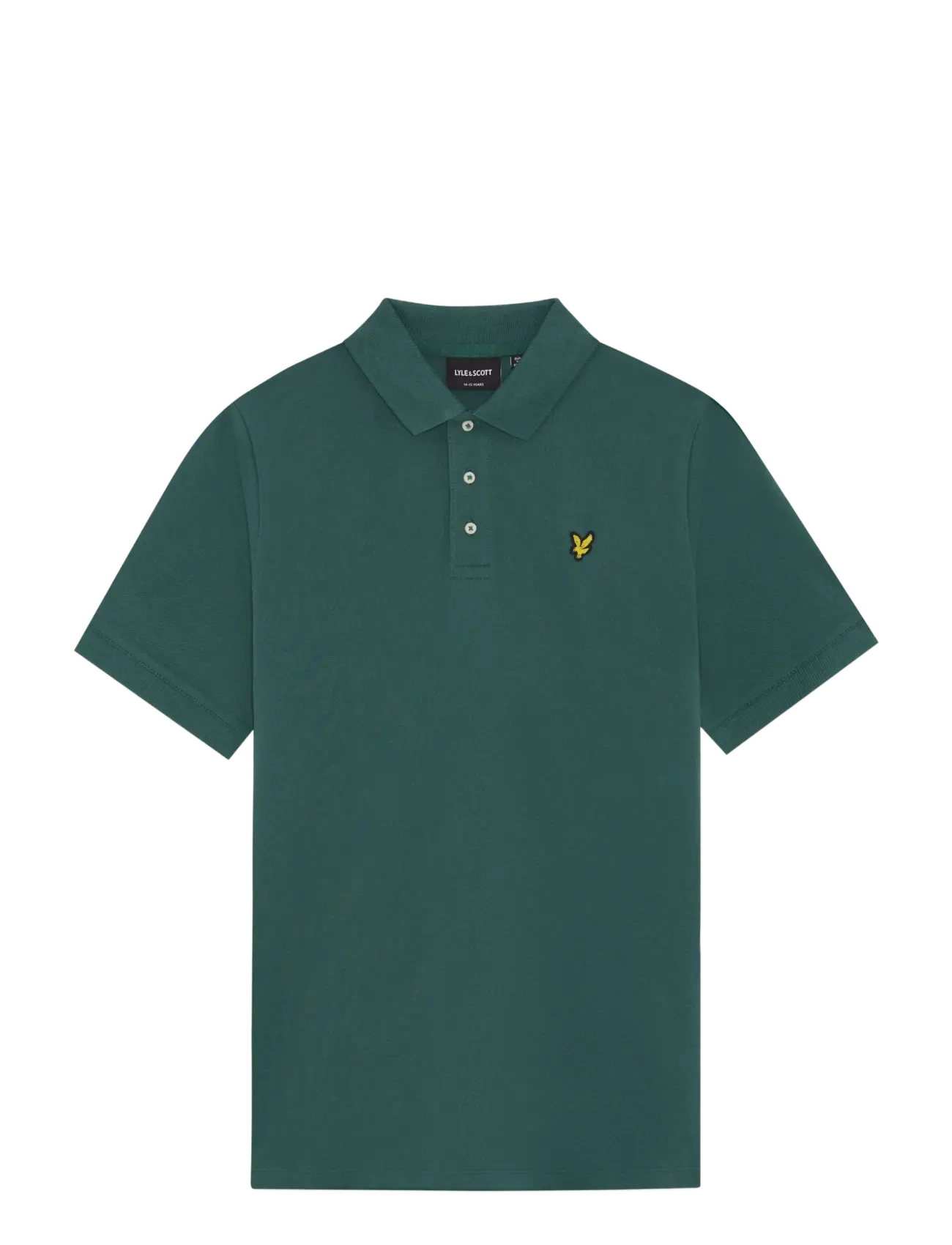 LYLE & SCOTT Plain Polo Shirt Grün - 110-116 - Kinder