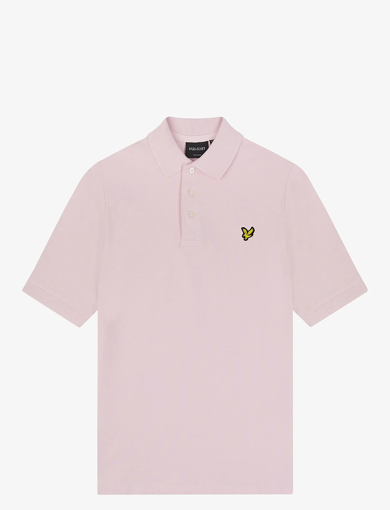 Lyle & Scott - Plain Polo Shirt - lühikeste varrukatega polod - w488 light pink - 1