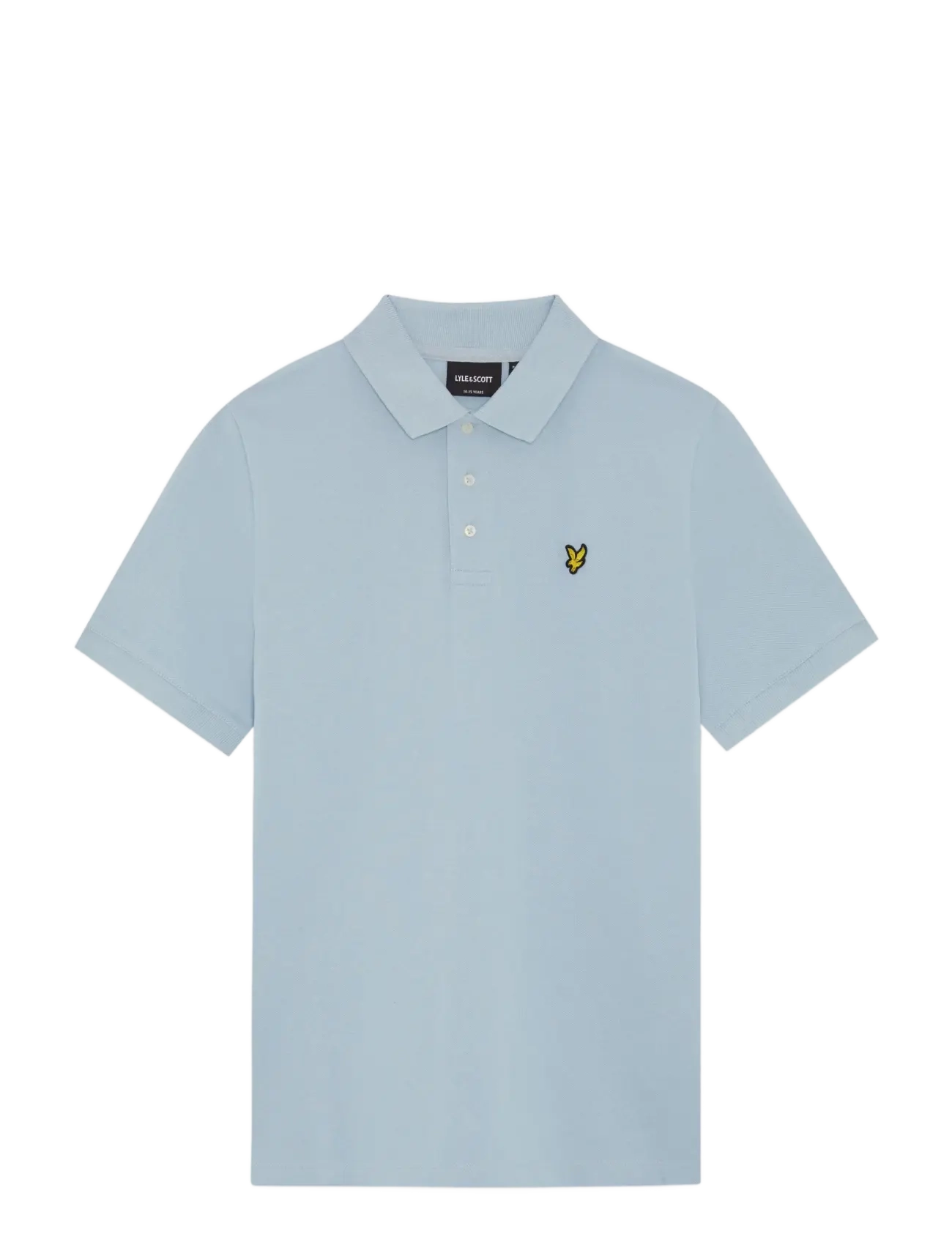 Lyle & Scott Plain Polo Shirt - Kläder - W596 OPAL BLUE / blue