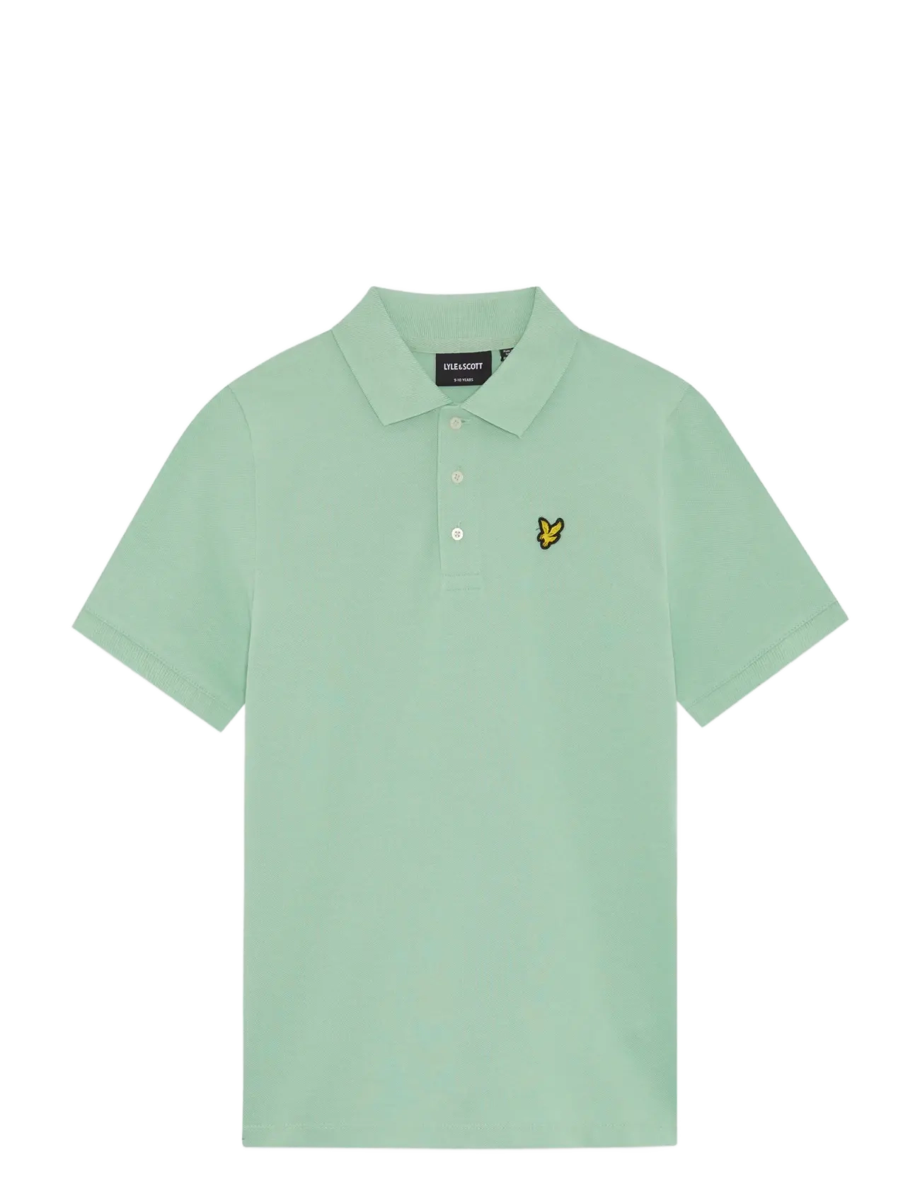 Lyle & Scott Plain Polo Shirt - Riided - W907 TURQUOISE SHADOW / green
