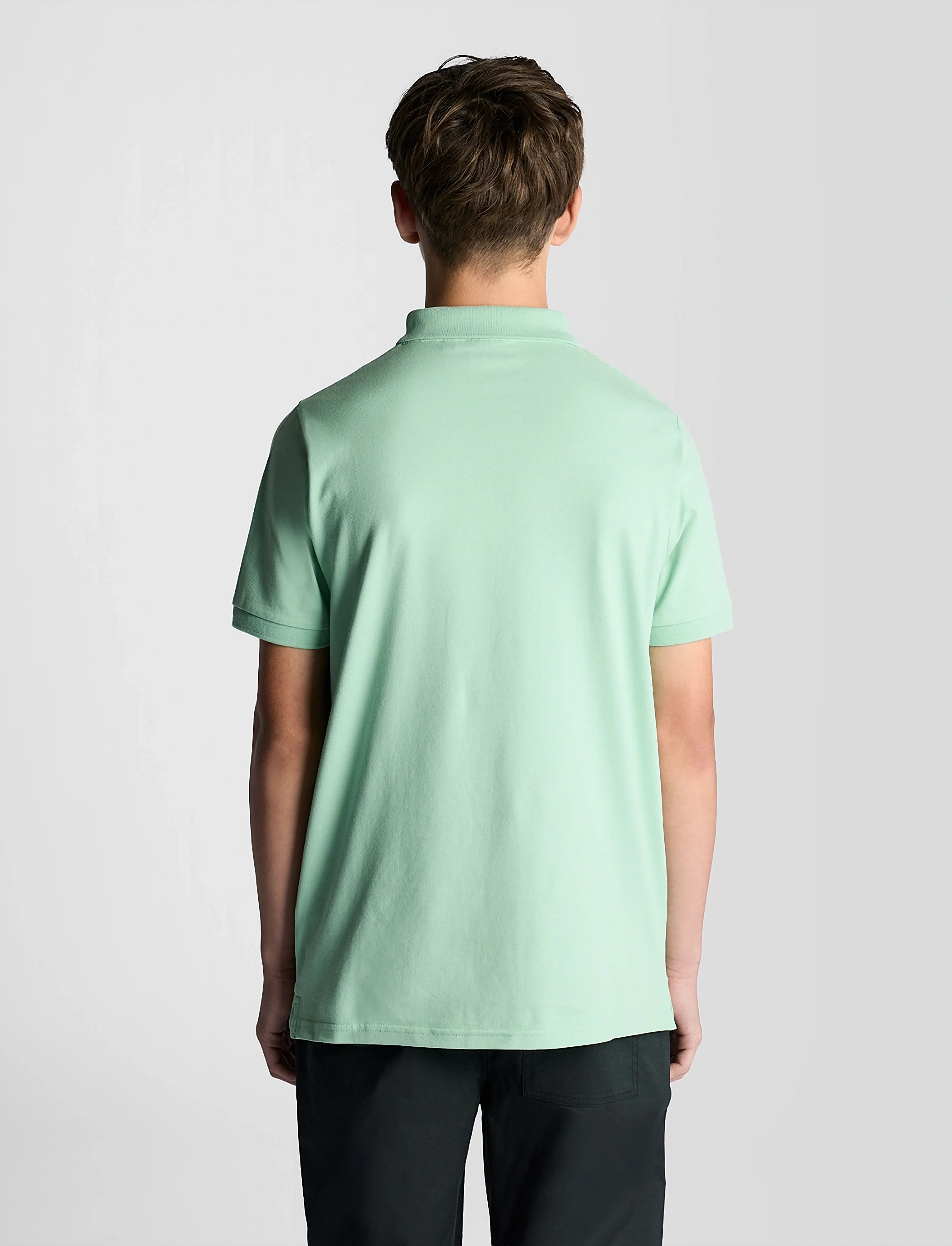 Lyle & Scott - Plain Polo Shirt - lühikeste varrukatega polod - w907 turquoise shadow - 3