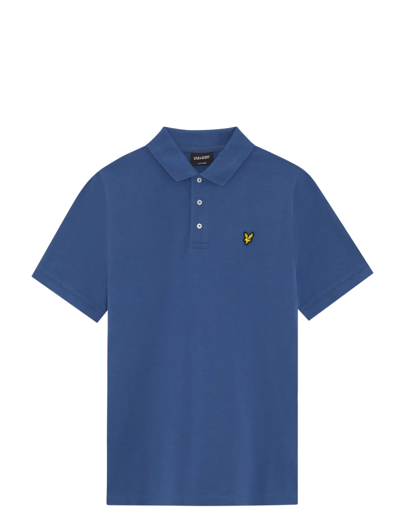 LYLE & SCOTT Plain Polo Shirt Blau - 110-116 - Kinder