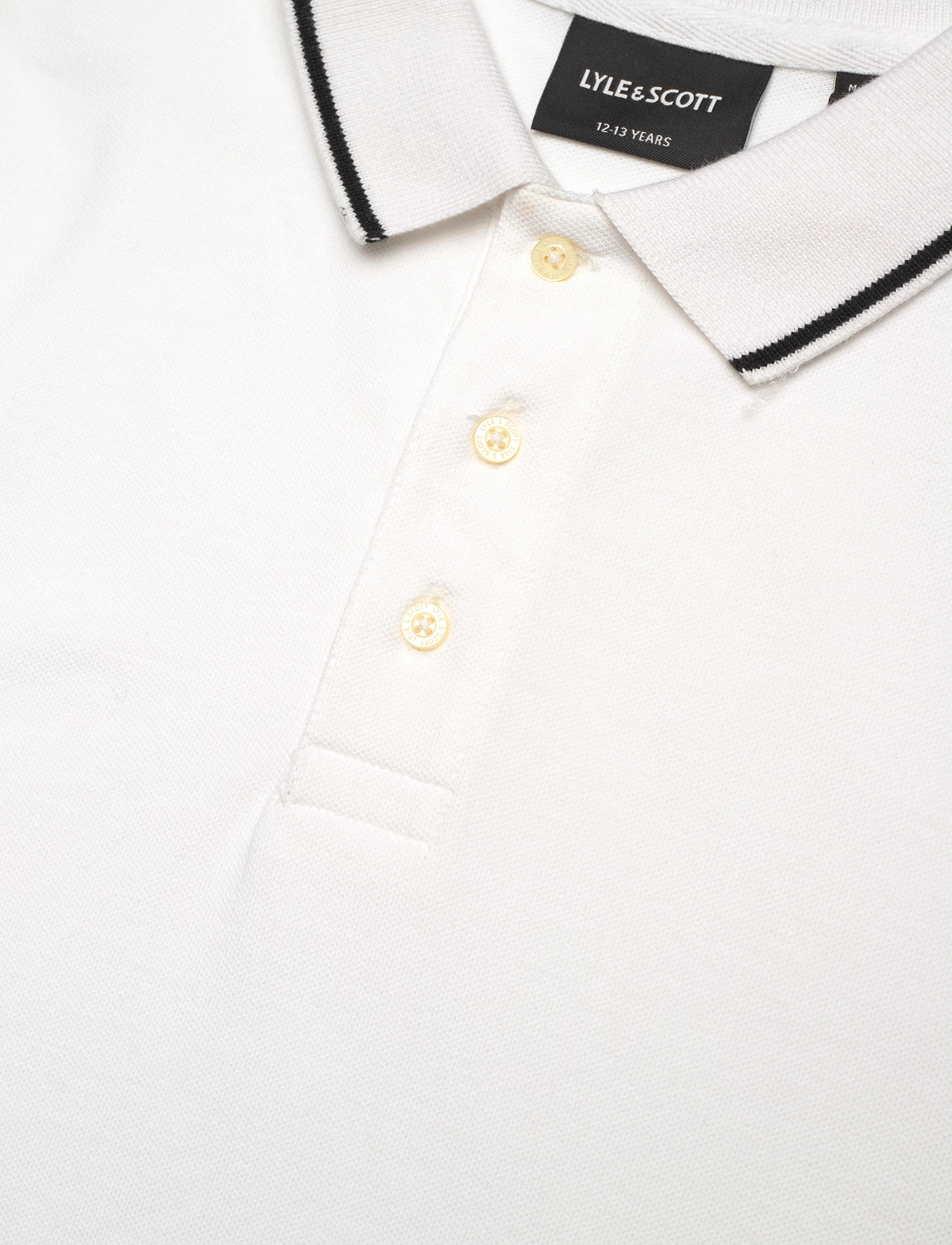 Lyle & Scott - Tipped Polo Shirt - white - 2
