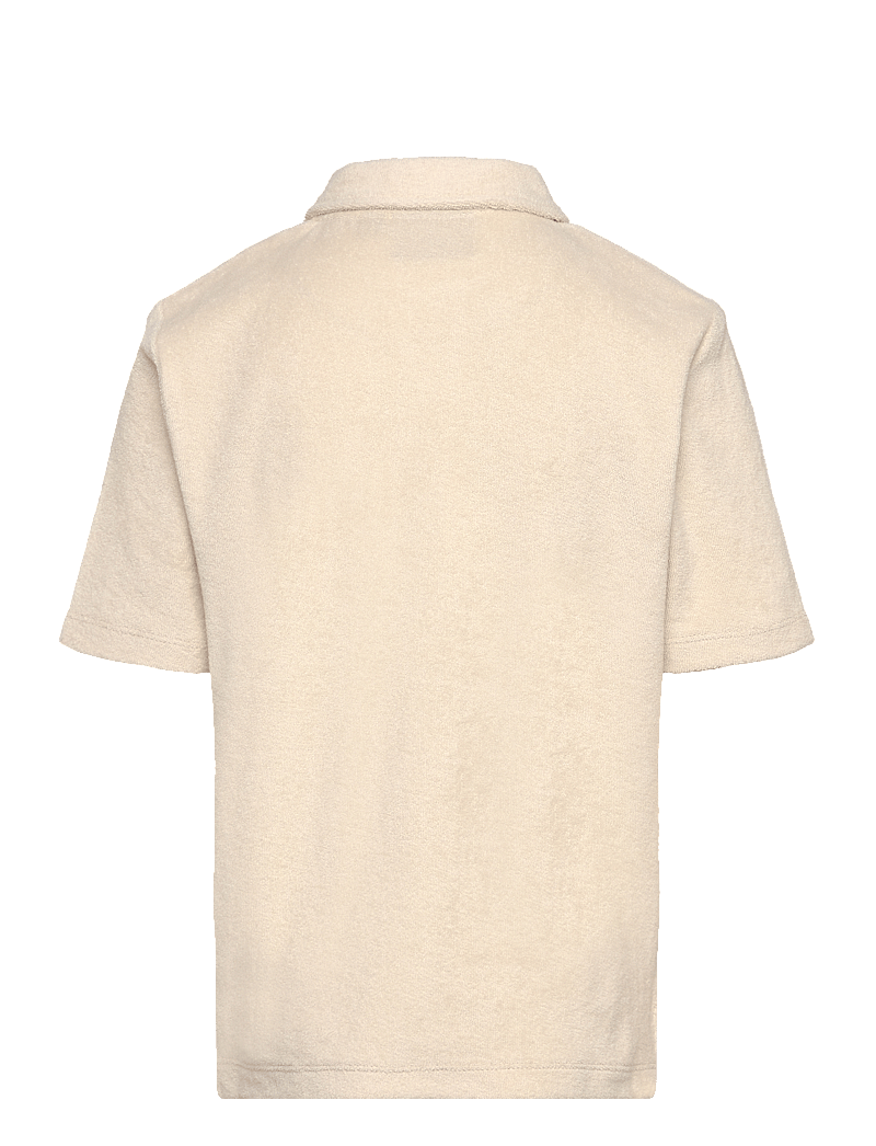 Lyle & Scott - Towelling Polo Shirt - short-sleeved polos - w870 cove - 2