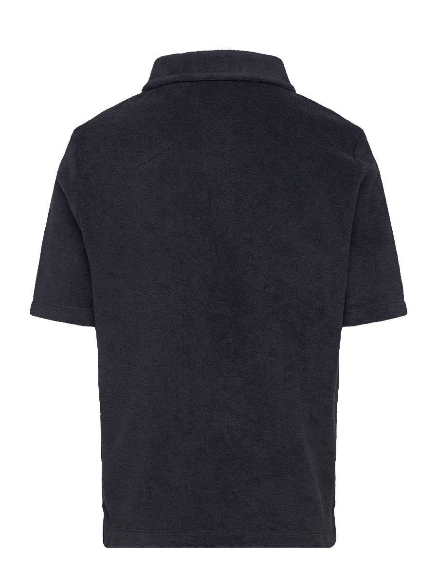 Lyle & Scott - Towelling Polo Shirt - kurzärmelig - z271 dark navy - 1
