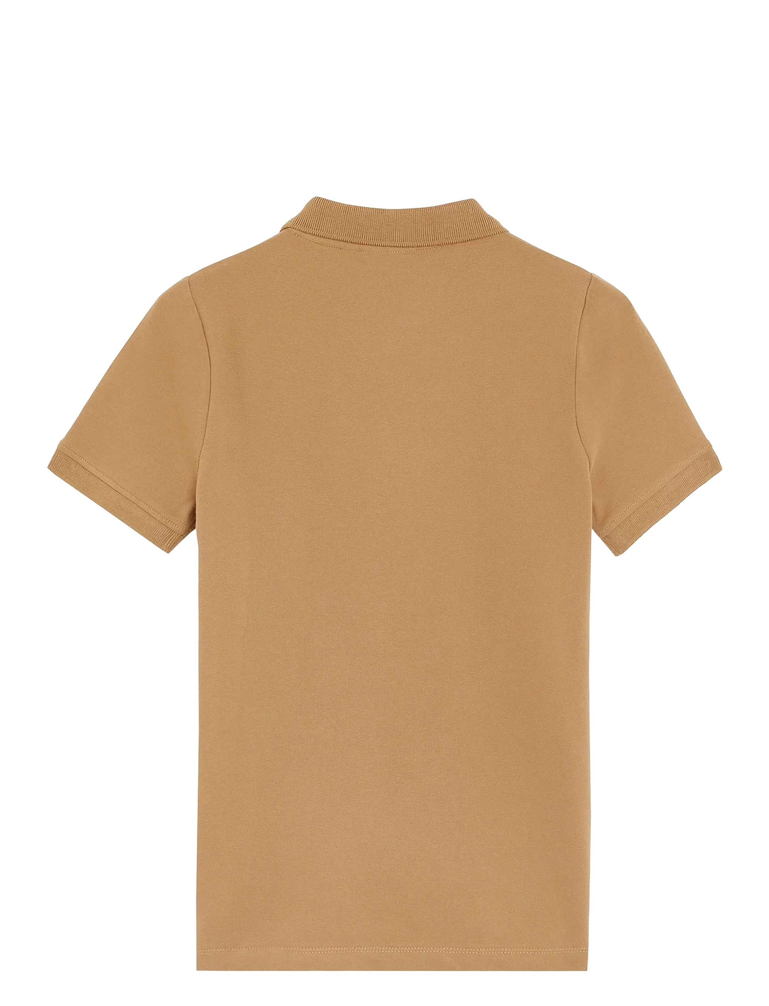 Lyle & Scott - L&S Monogram Polo Shirt - short-sleeved polos - x851 tigers eye - 1