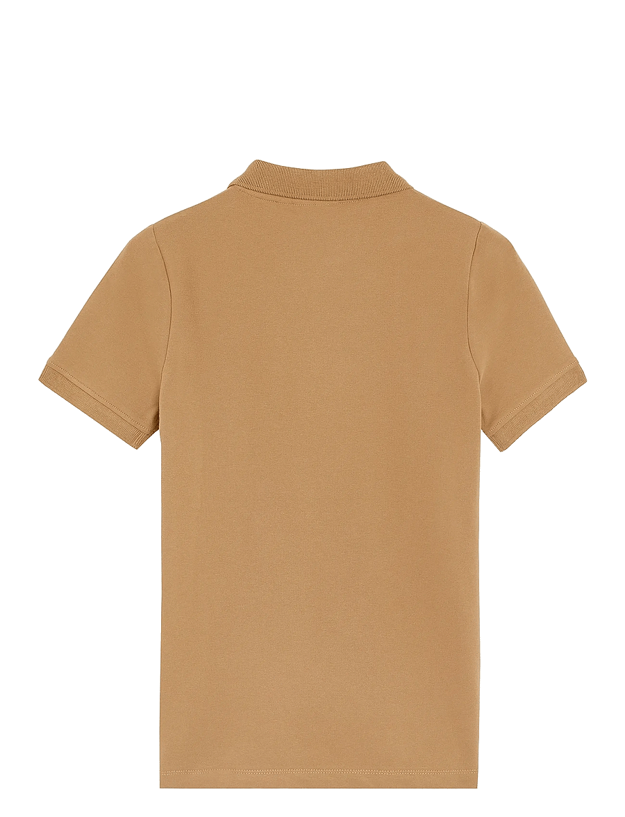 Lyle & Scott - L&S Monogram Polo Shirt - kurzärmelig - x851 tigers eye - 1