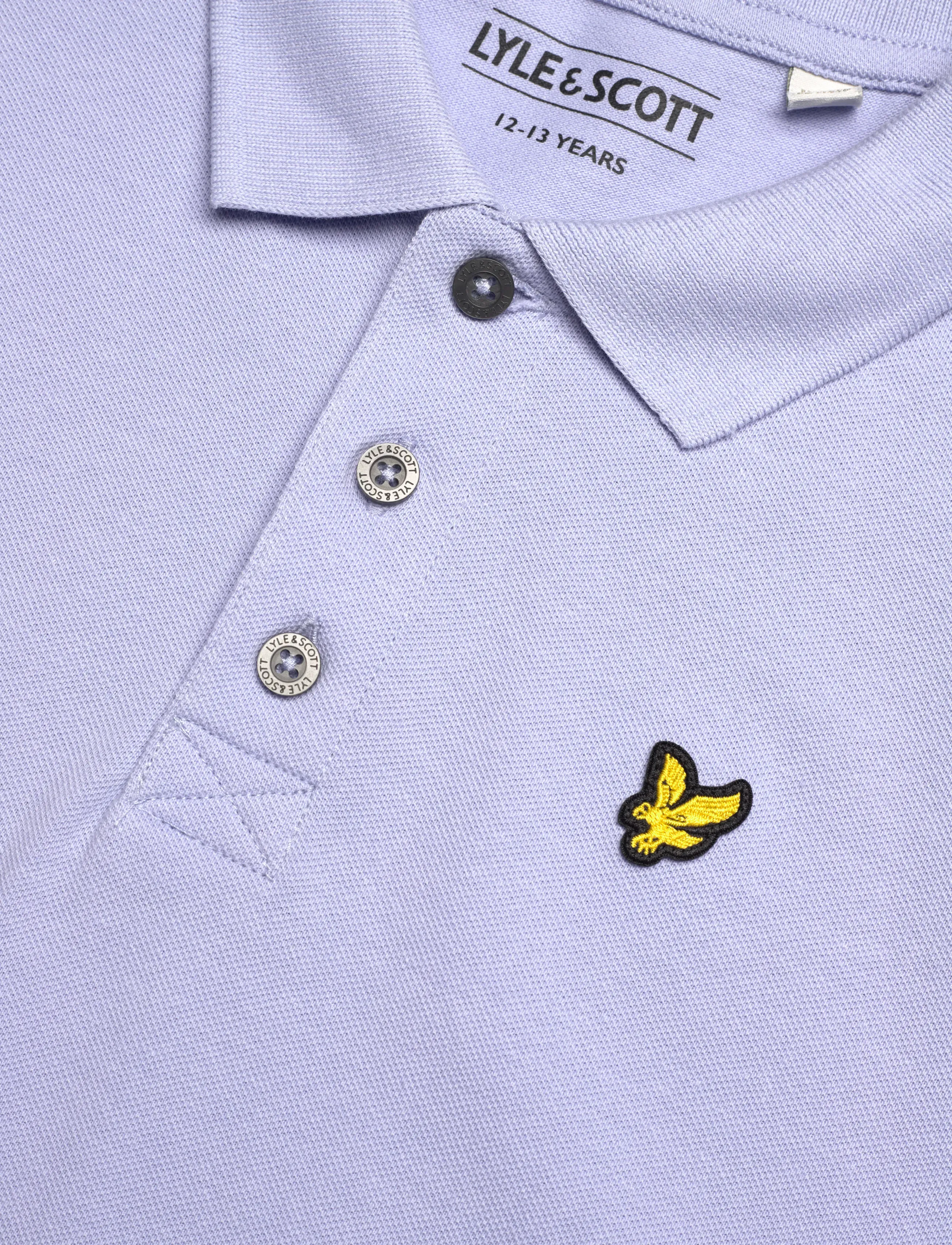 Lyle & Scott - Plain Polo Shirt - kortärmade pikéer - brunnera blue - 2