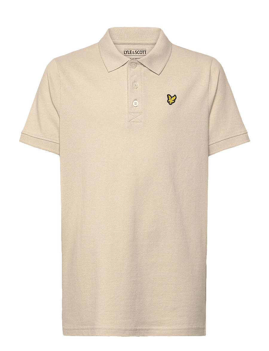 Lyle & Scott - Plain Polo Shirt - kurzärmelig - cove - 0