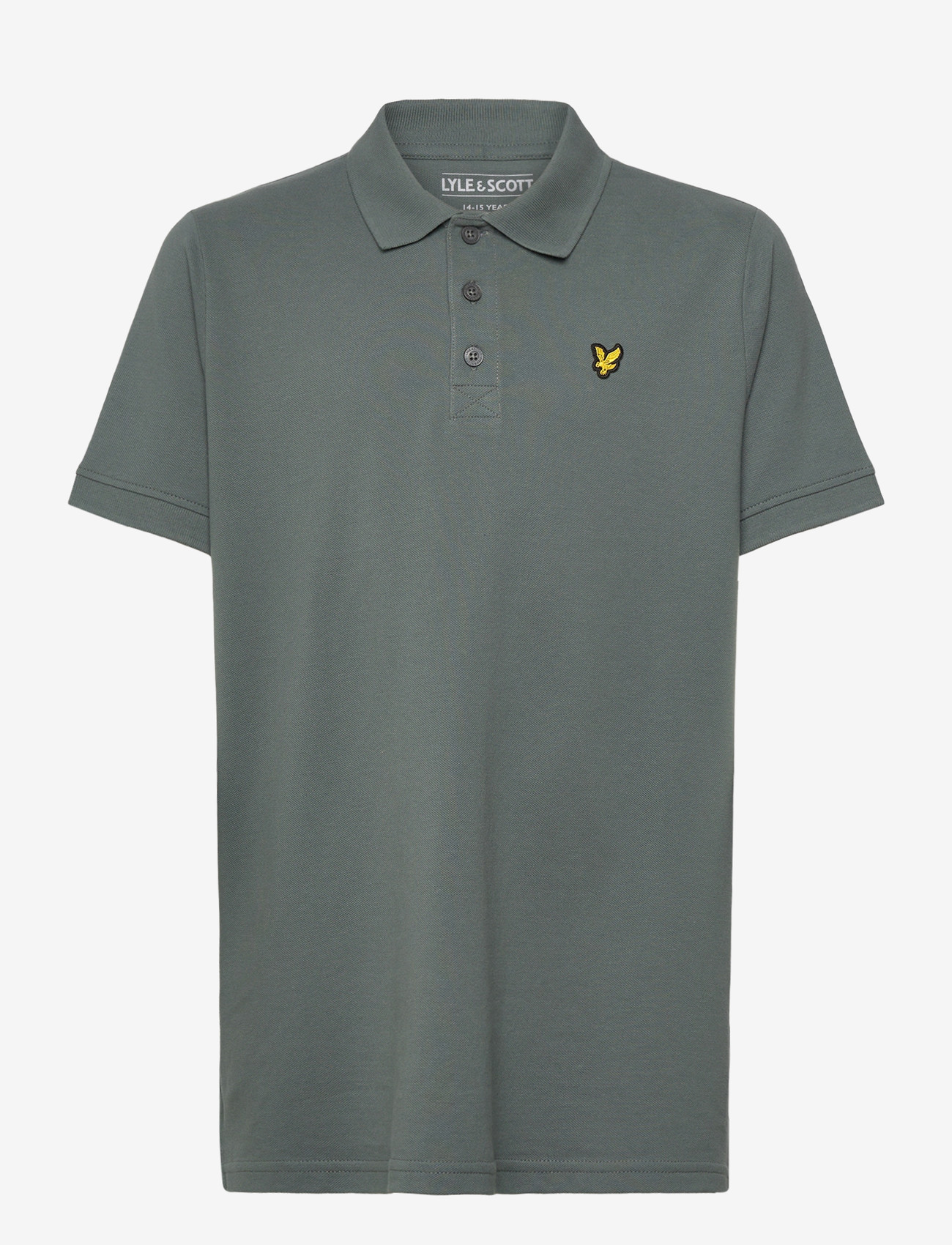 Lyle & Scott - Plain Polo Shirt - kurzärmelig - green mercurial - 0