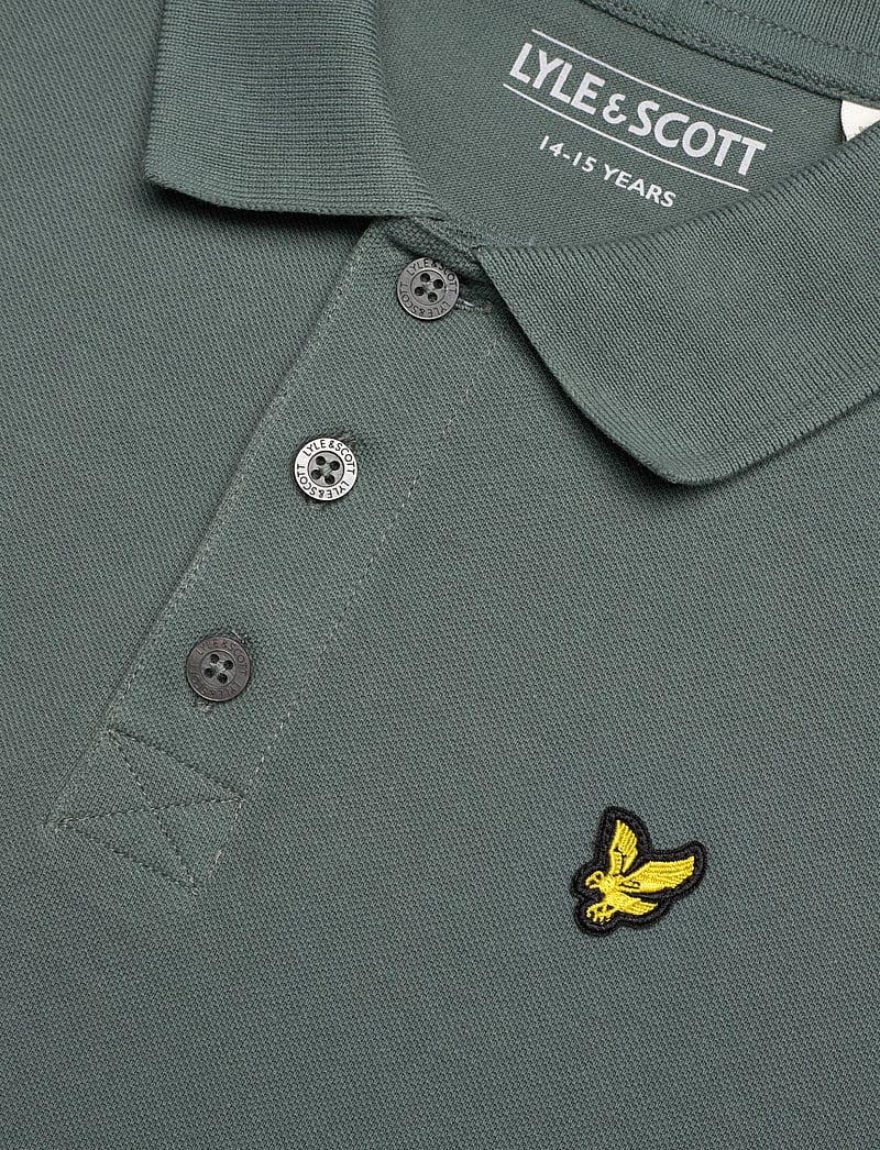 Lyle & Scott - Plain Polo Shirt - kurzärmelig - green mercurial - 2