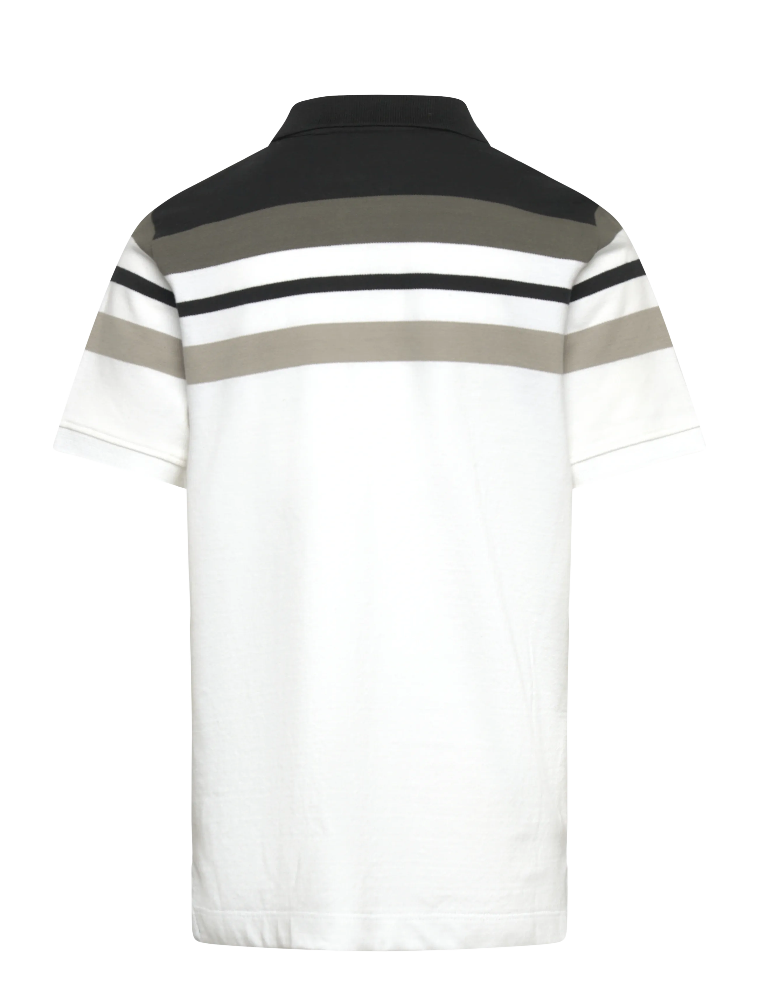 Lyle & Scott - Engineered Stripe Polo Shirt - poloer - 626 white - 1