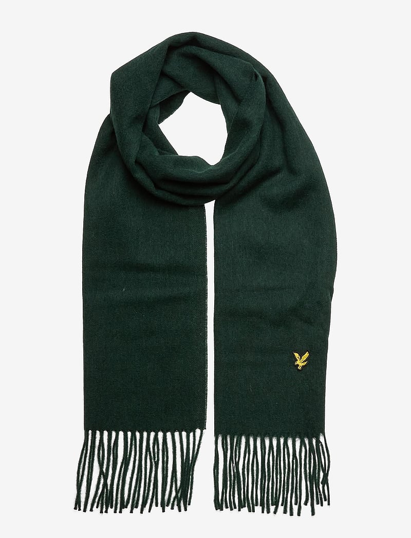 Lyle & Scott - Lambswool Scarf - halsdukar - dark green - 0