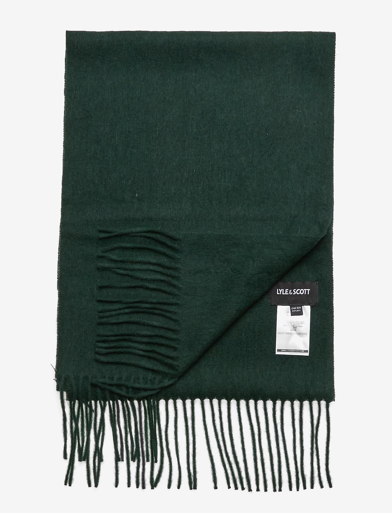 Lyle & Scott - Lambswool Scarf - halsdukar - dark green - 1