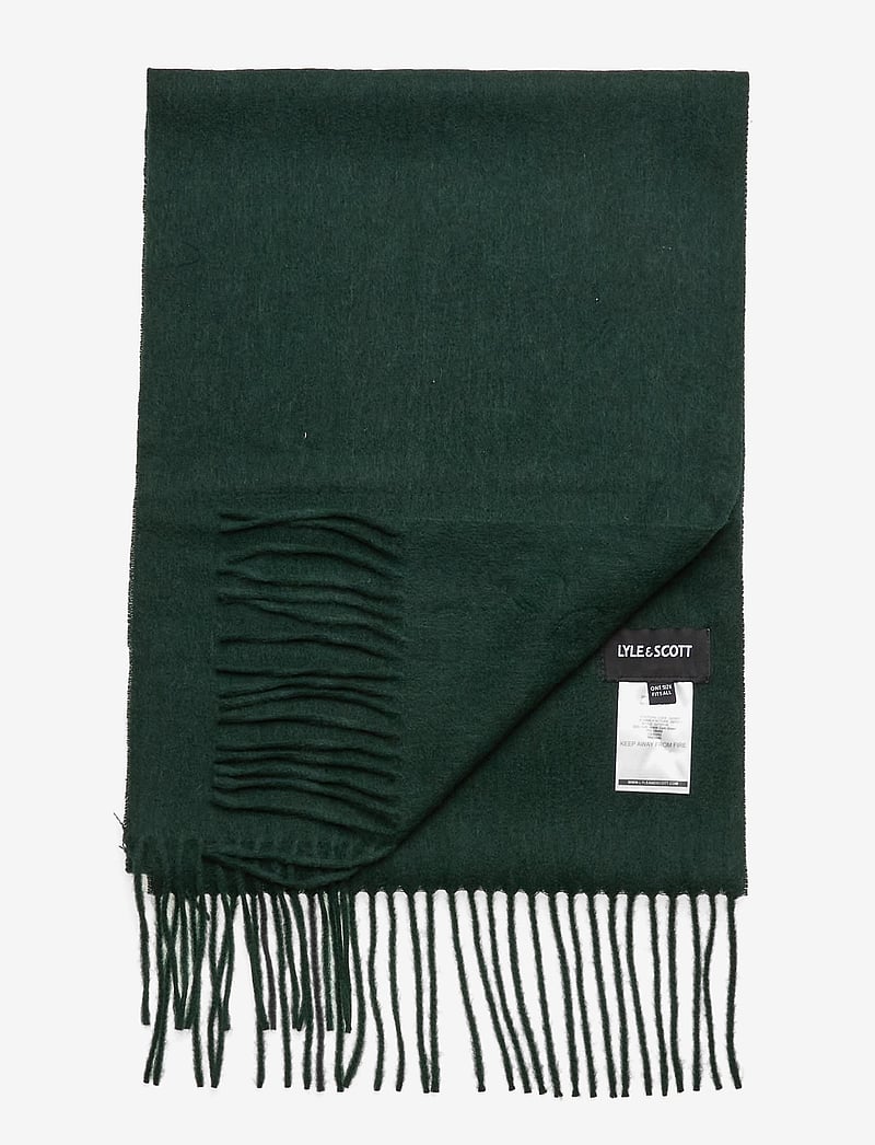 Lyle & Scott - Lambswool Scarf - halsdukar - dark green - 1