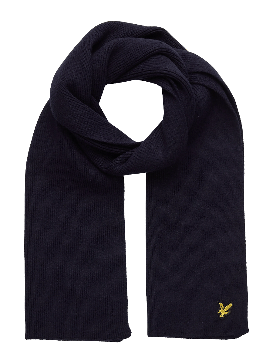 Lyle & Scott - Plain Scarf - talvesallid - dark navy - 0