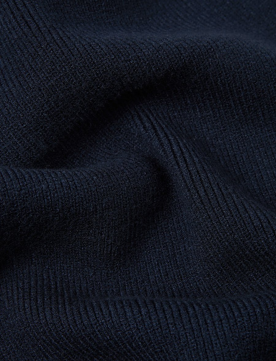 Lyle & Scott - Plain Scarf - talvesallid - dark navy - 3
