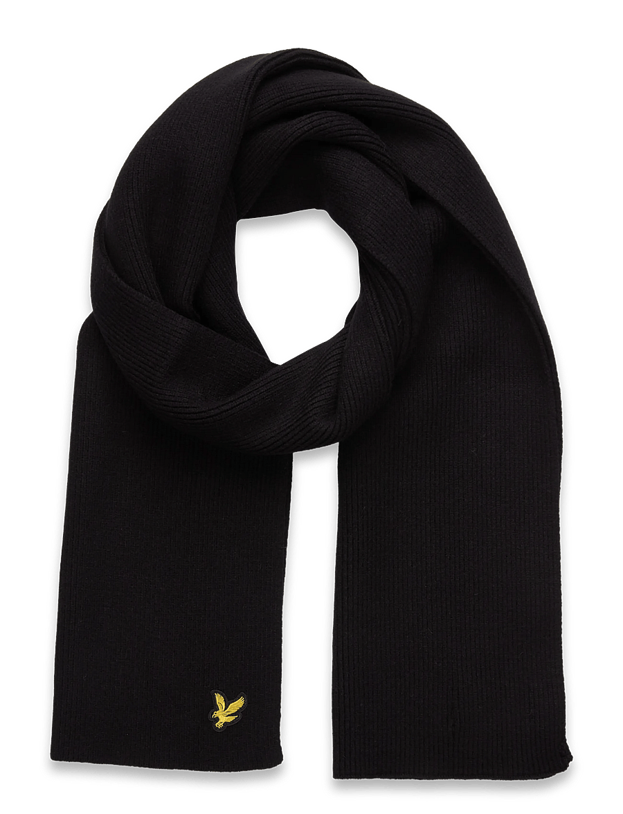 Lyle & Scott - Plain Scarf - winterschals - jet black - 0