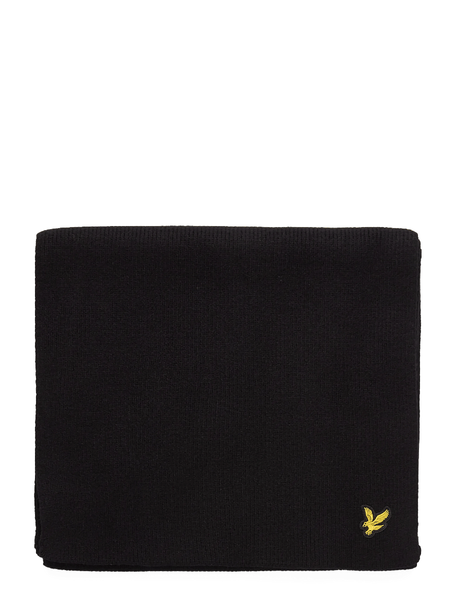 Lyle & Scott - Plain Scarf - winterschals - jet black - 1