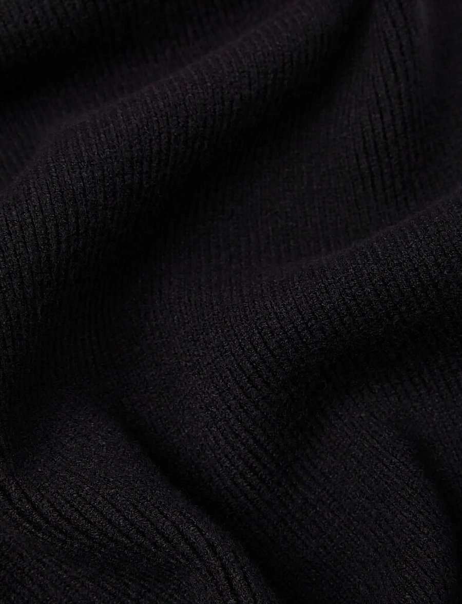 Lyle & Scott - Plain Scarf - halsdukar - jet black - 2
