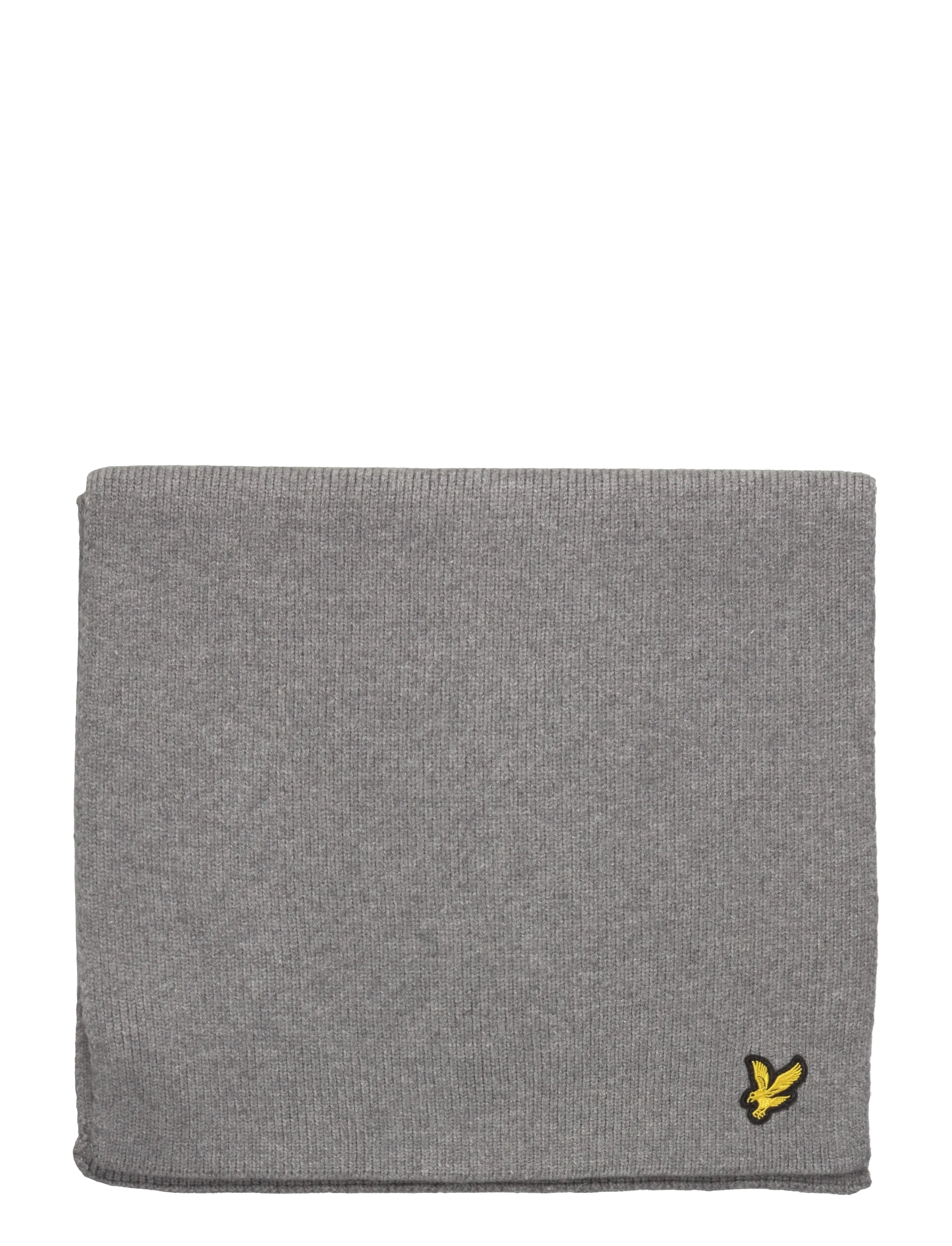 Lyle & Scott - Plain Scarf - accessoarer - mid grey marl - 1