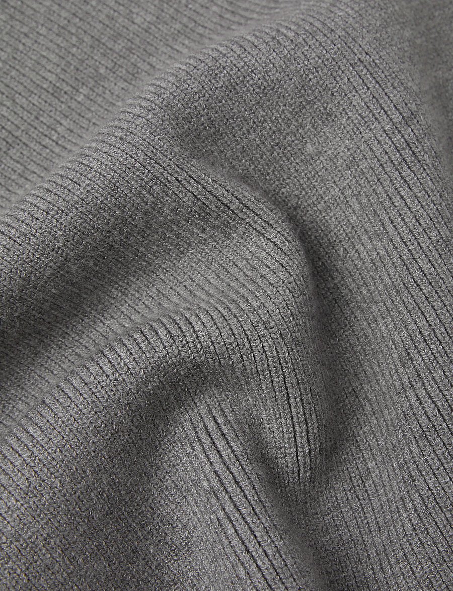 Lyle & Scott - Plain Scarf - talvesallid - mid grey marl - 3