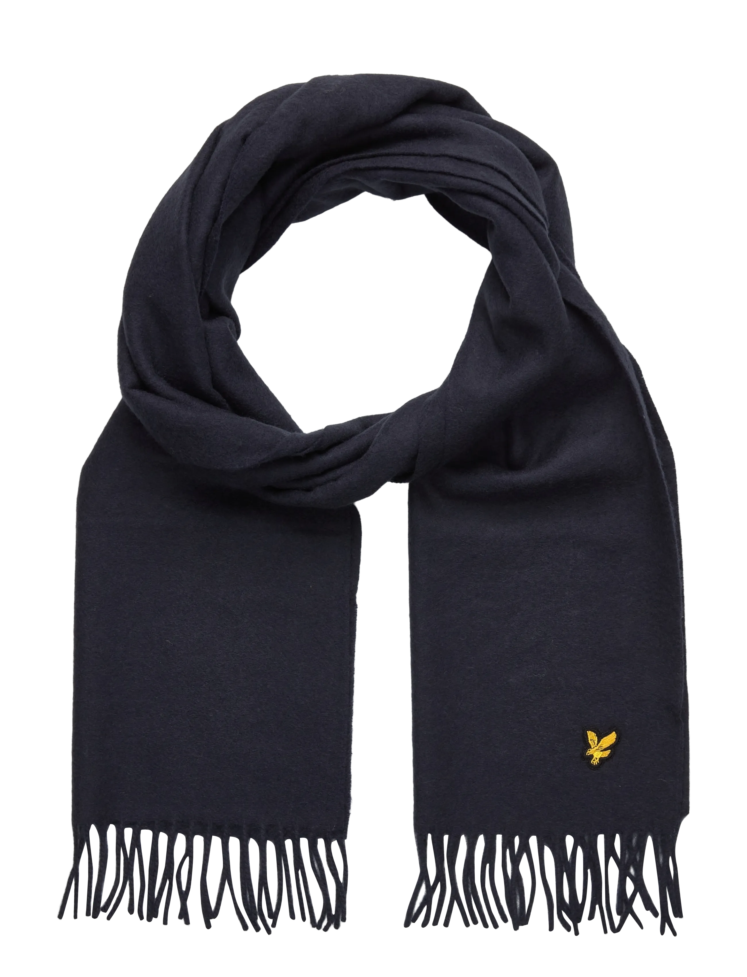Lyle & Scott Plain Lambswool Scarf - Accessoires - Z271 DARK NAVY / navy
