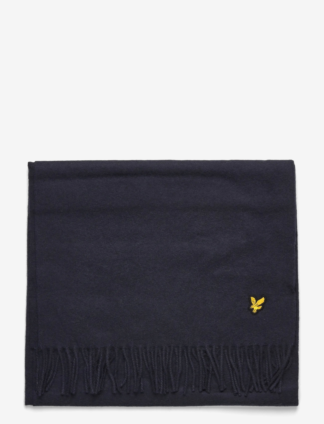 Lyle & Scott - Plain Lambswool Scarf - halsdukar - z271 dark navy - 1