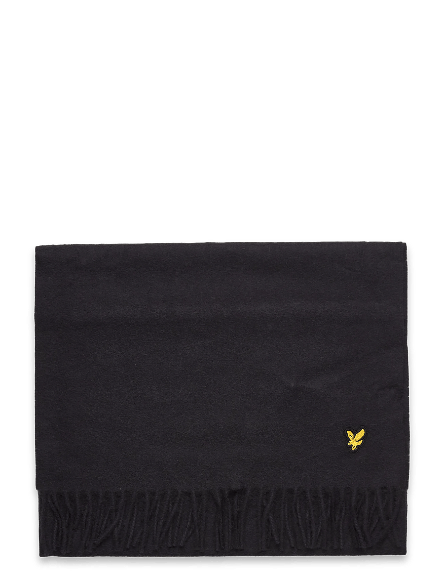 Lyle & Scott - Plain Lambswool Scarf - winterschals - z865 jet black - 1