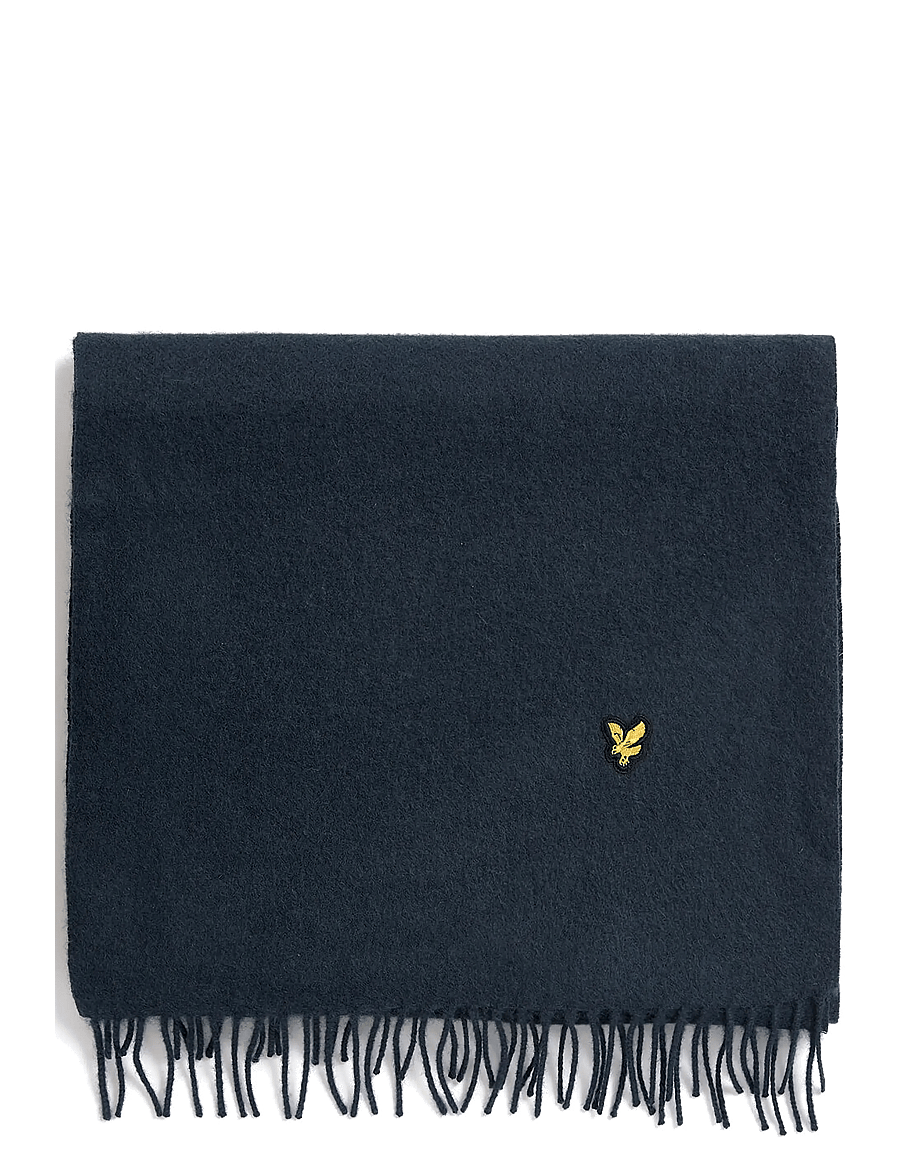 Lyle & Scott - Plain Lambswool Scarf - winterschals - dark navy - 0