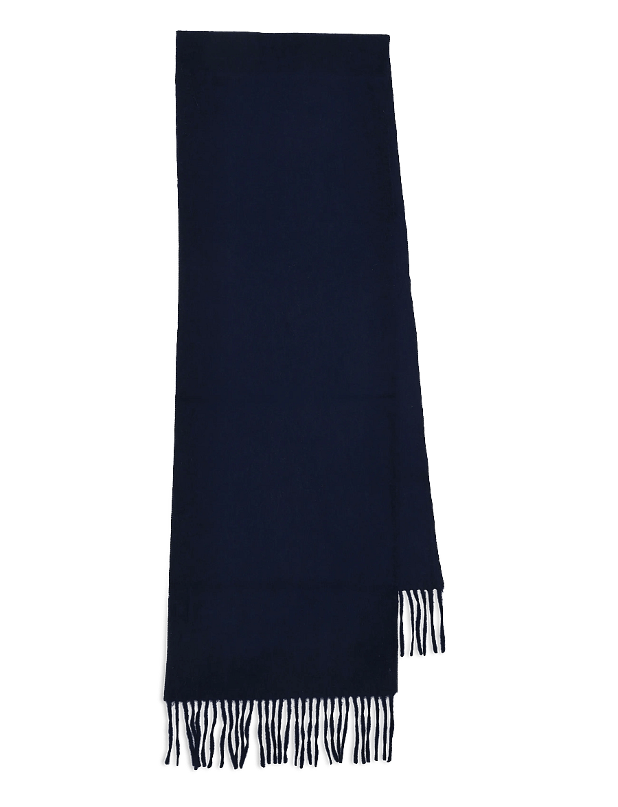 Lyle & Scott - Plain Lambswool Scarf - winterschals - dark navy - 1