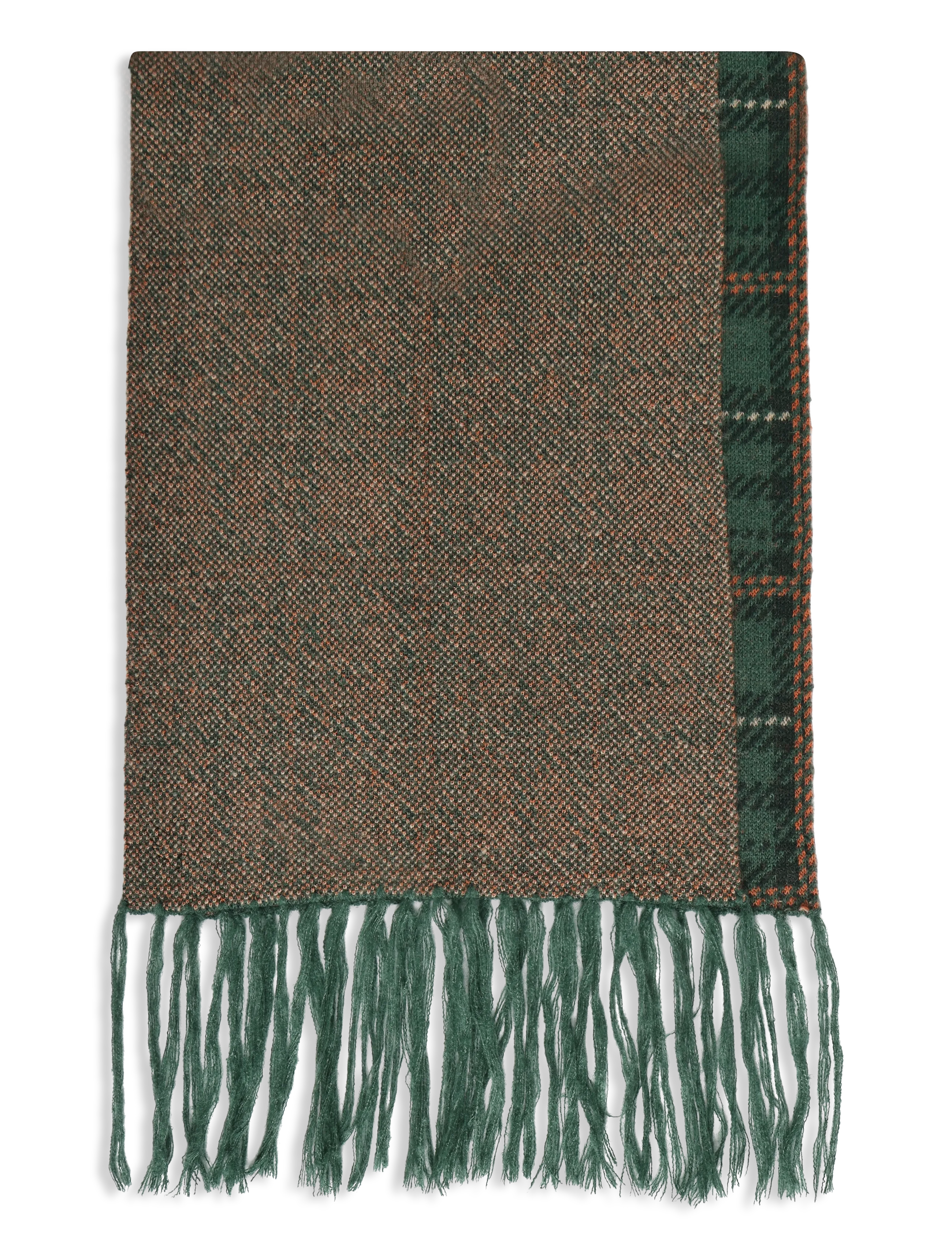 Lyle & Scott - Tartan Scarf - winterschals - darkest green - 1