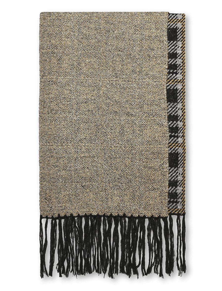 Lyle & Scott - Tartan Scarf - winterschals - jet black - 1